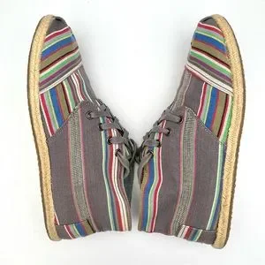 Toms | Shoes | Toms Rare Mens Denim Stripe Desert Botas  display picture 1